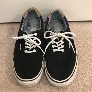 Vans Vintage Era Style with Floral Interior Print